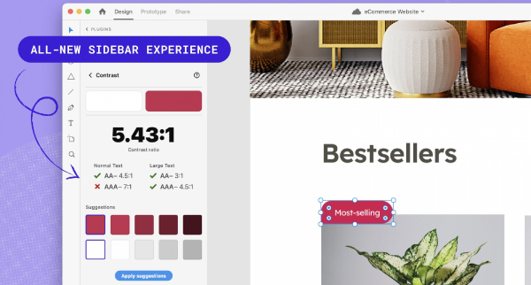 Stark adjusting webpage design